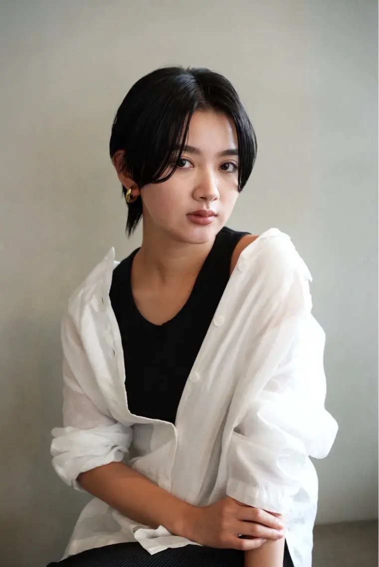 ショート ヘアアレンジ 八幡 空乃のヘアスタイル