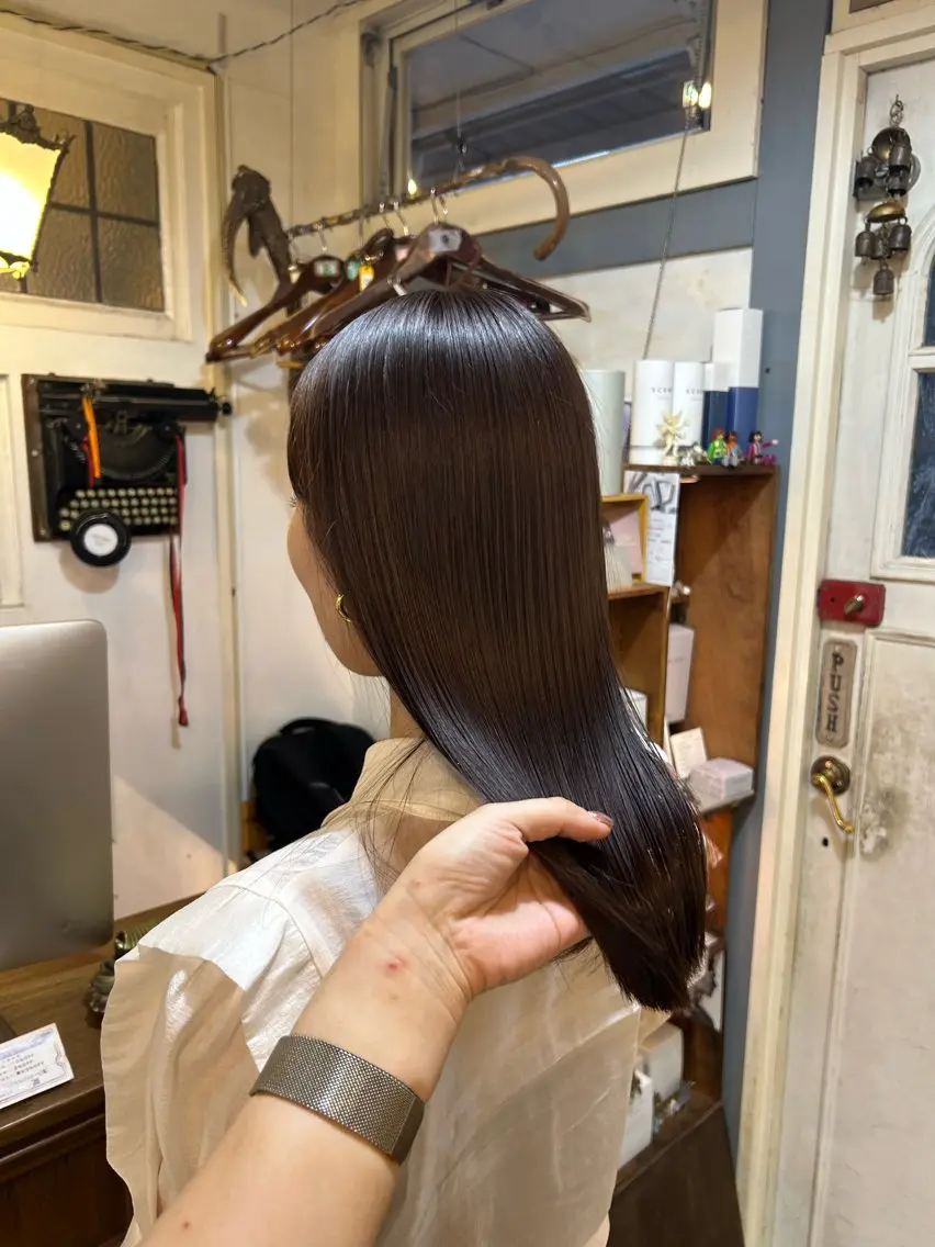 🔅カット+髪質改善カラー+トリートメント+5minスパ(ホームケア付)🔅の写真