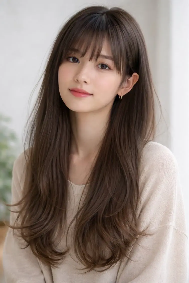 ロング カラー au美容室 栄矢場町のヘアスタイル