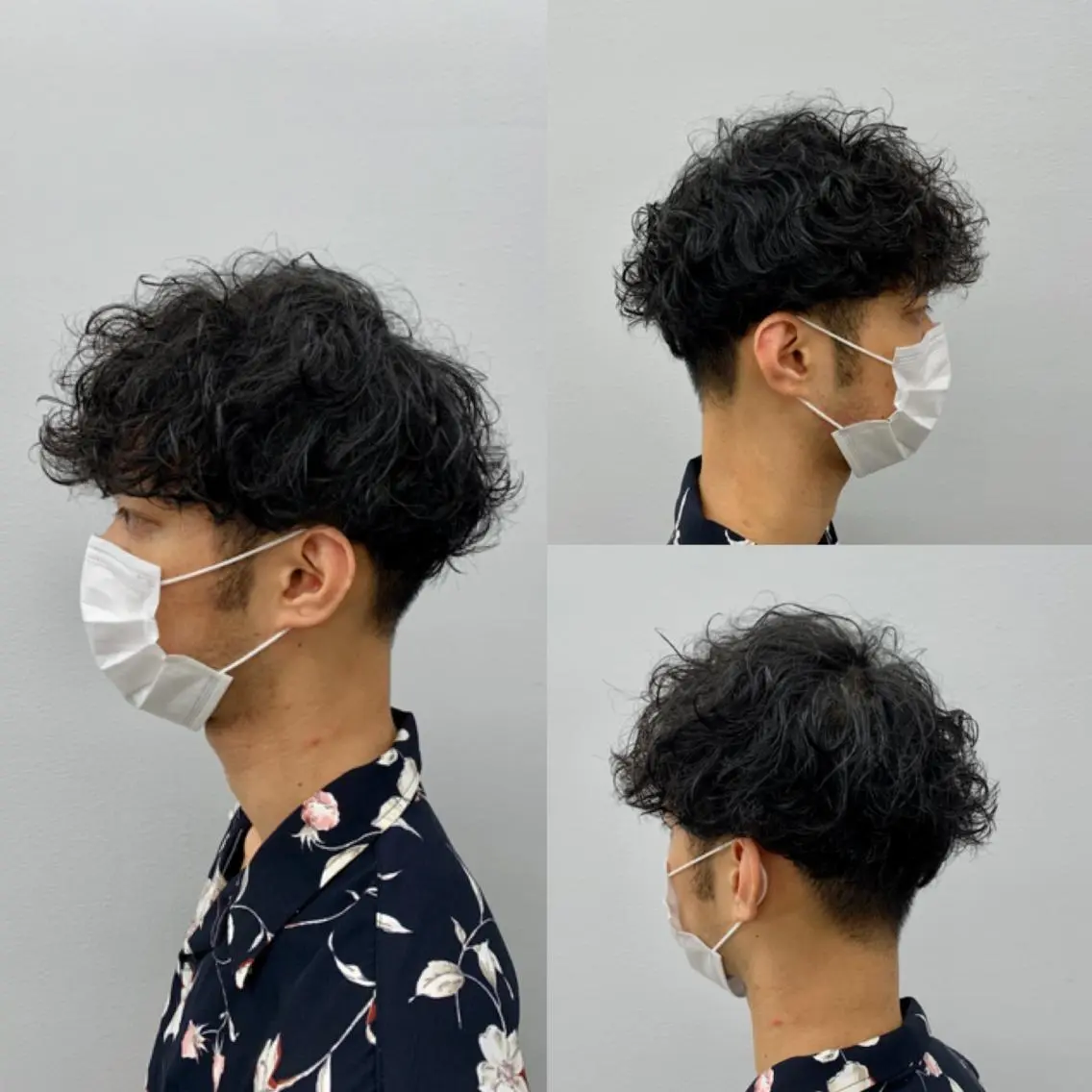 メンズ カルマパーマ メンズパーマ メンズ特化美容師/ 新井　洸太のヘアスタイル