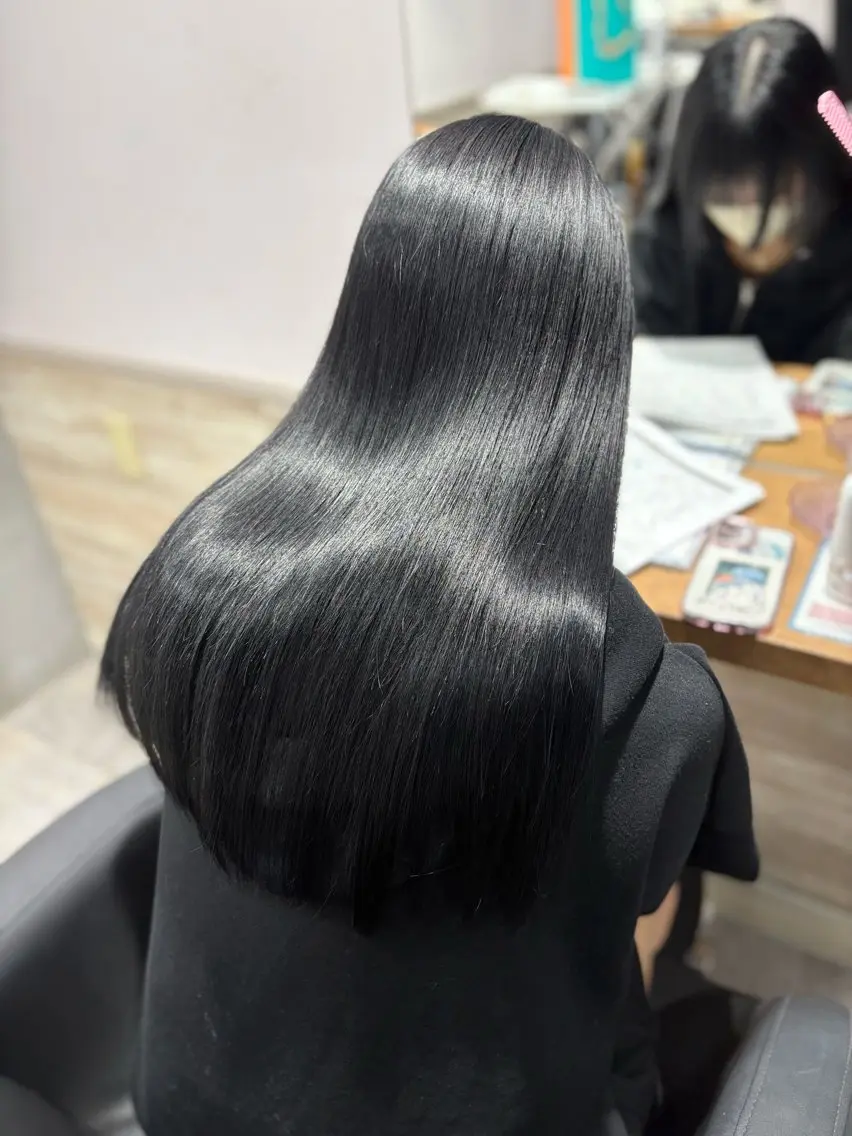 ロング 永田 幸枝のヘアスタイル