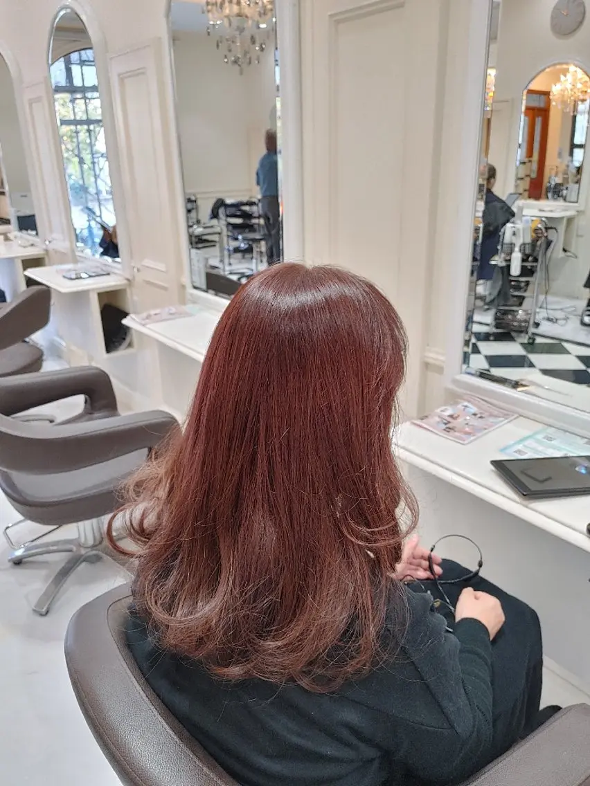 カラー ヘアカラー トリートメント 中村 裕昭のヘアスタイル