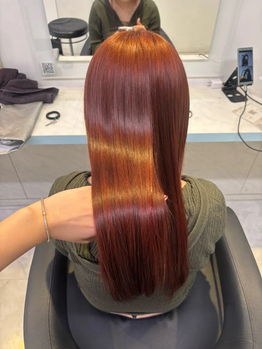 カラー ヘアカラー うる艶モテ髪🪄⭐︎ 💗Manaka💗のヘアスタイル