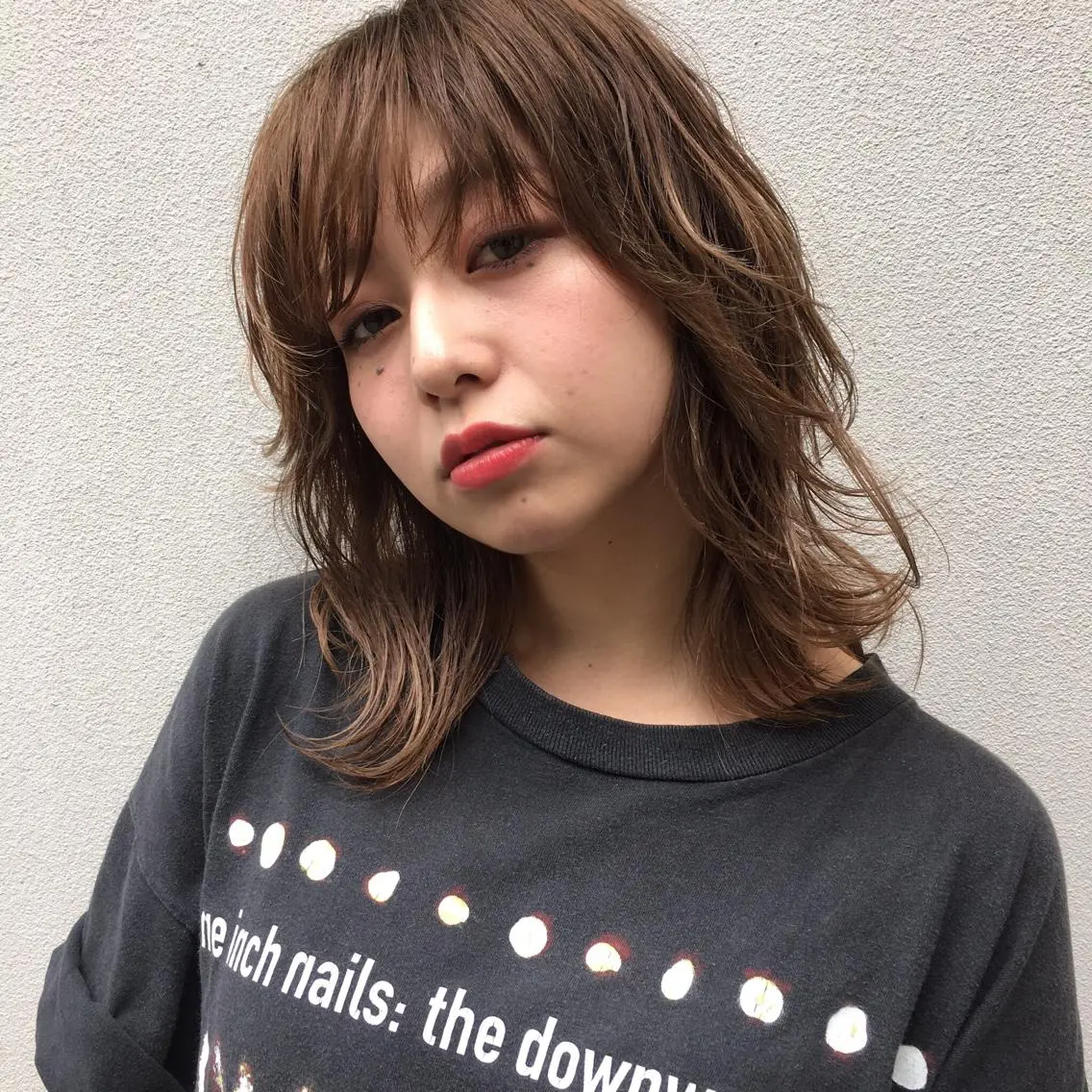 ショート ミディアム セミロング ロング カラー レイヤーカット BLend 渋谷のヘアスタイル