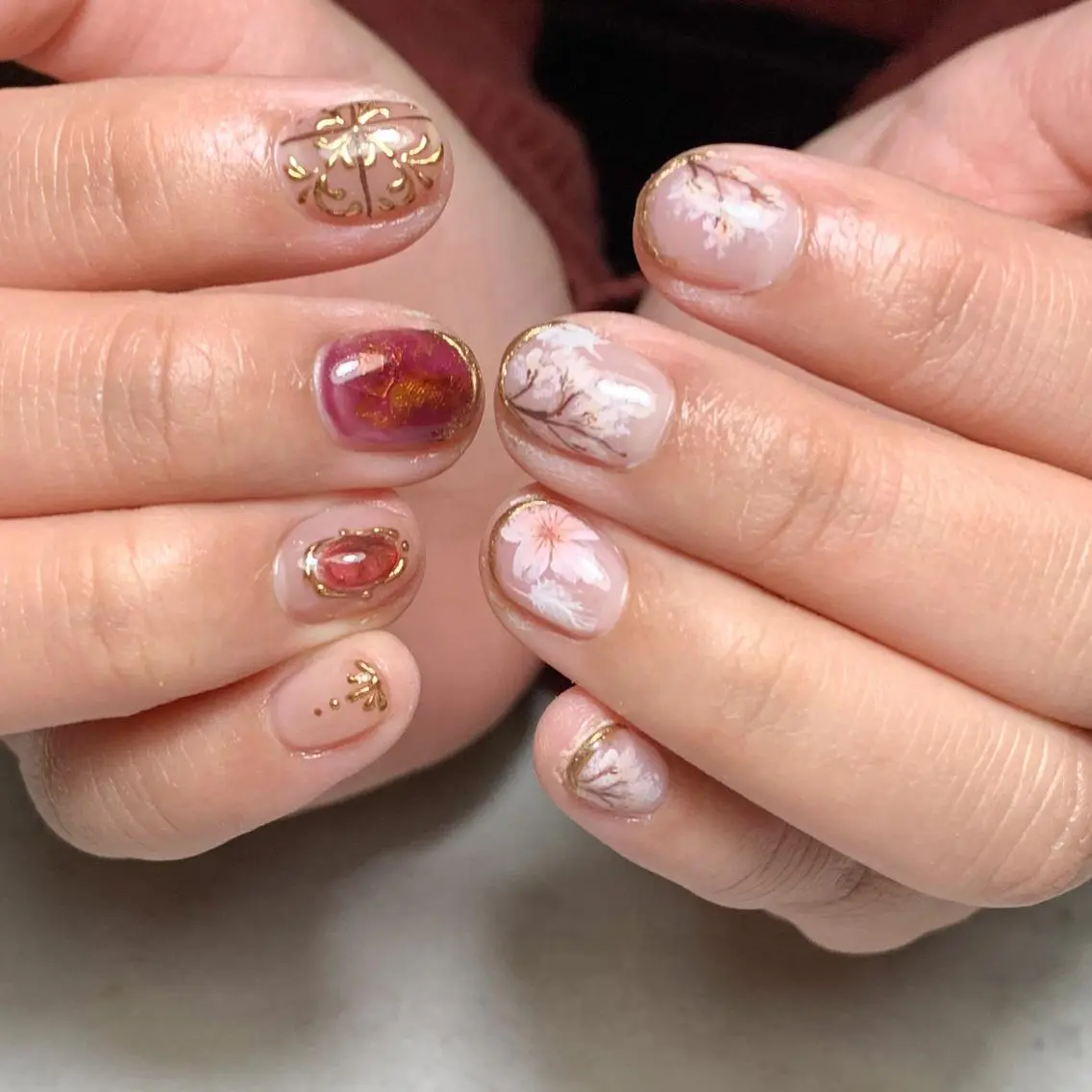 ネイル ハンドネイル FIORITURA aiのネイルデザイン
