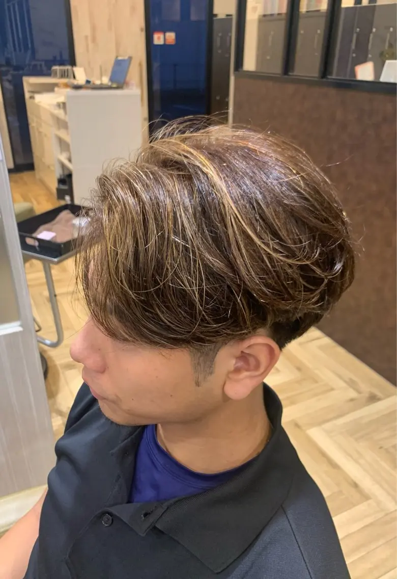 【💇🏻♂️メンズ限定💎】カット + ワンカラー + トリートメントの写真
