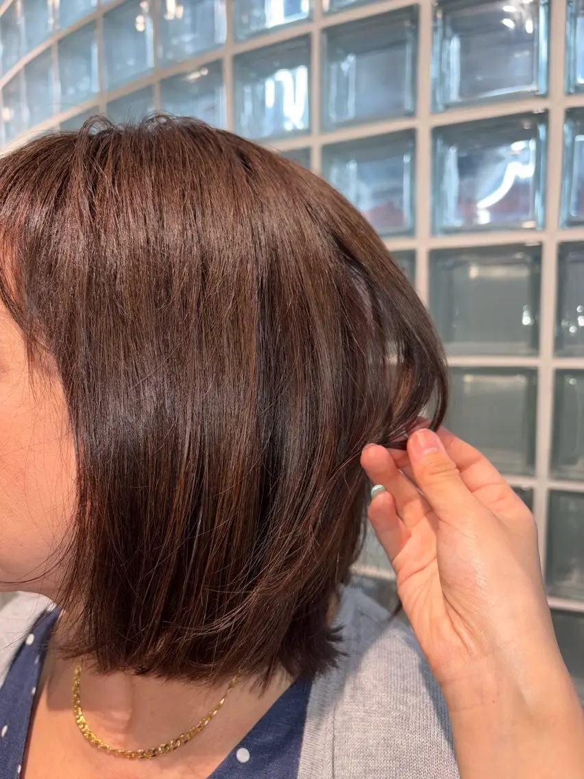 カラー ヘアカラー 日住 風香のヘアスタイル