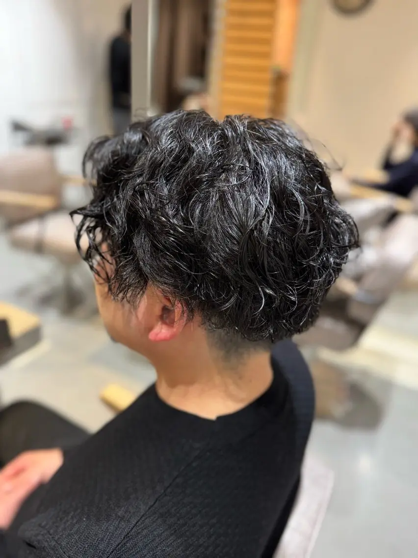パーマ メンズ Fizelle福島 Honokaのヘアスタイル