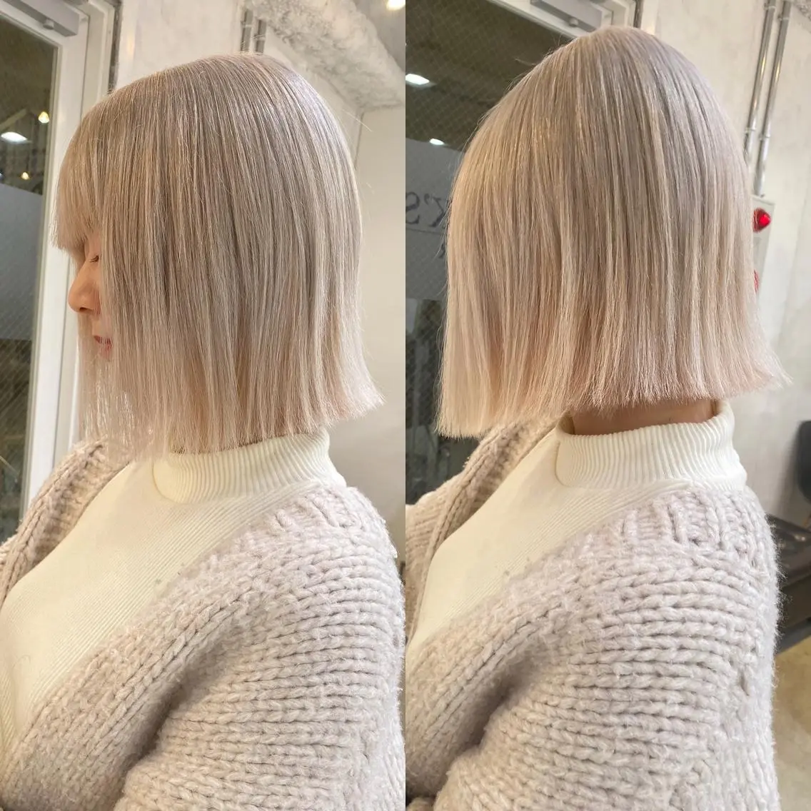 ショート カラー ヘアアレンジ ヘアカラー トリートメント 縮毛矯正 髪質改善寺坂雄飛💐のヘアスタイル