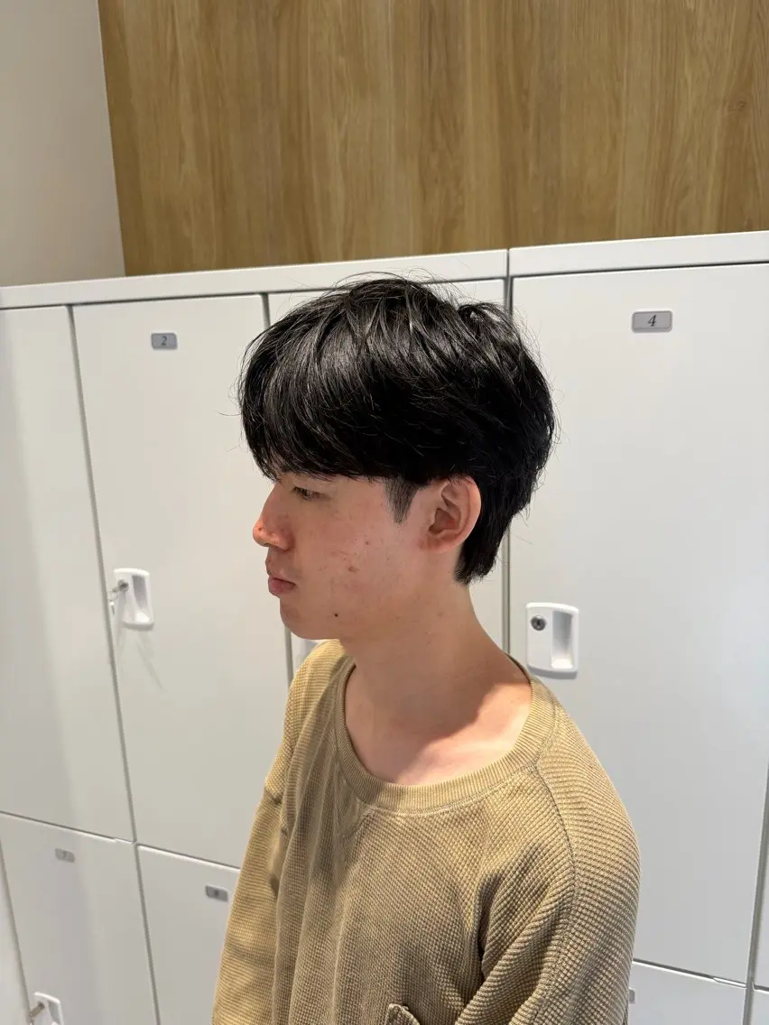 ショート ショートヘア カット 縮毛矯正/メンズ カット栄 伊藤 翔哉のヘアスタイル