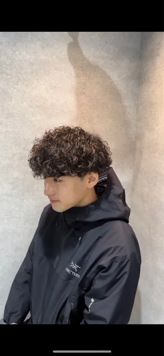 ショート カラー パーマ メンズ キッズ カット パーマ トリートメント ヘアセット 🔥パーマ特化🔥 優馬のヘアスタイル