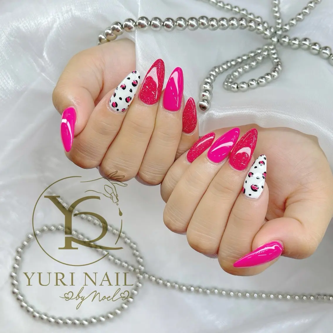 ネイル チークネイル フットネイル フレンチネイル グラデーション キラキラネイル ハンドネイル フットネイル ハンドケア YURI Nail Funabashiのネイルデザイン
