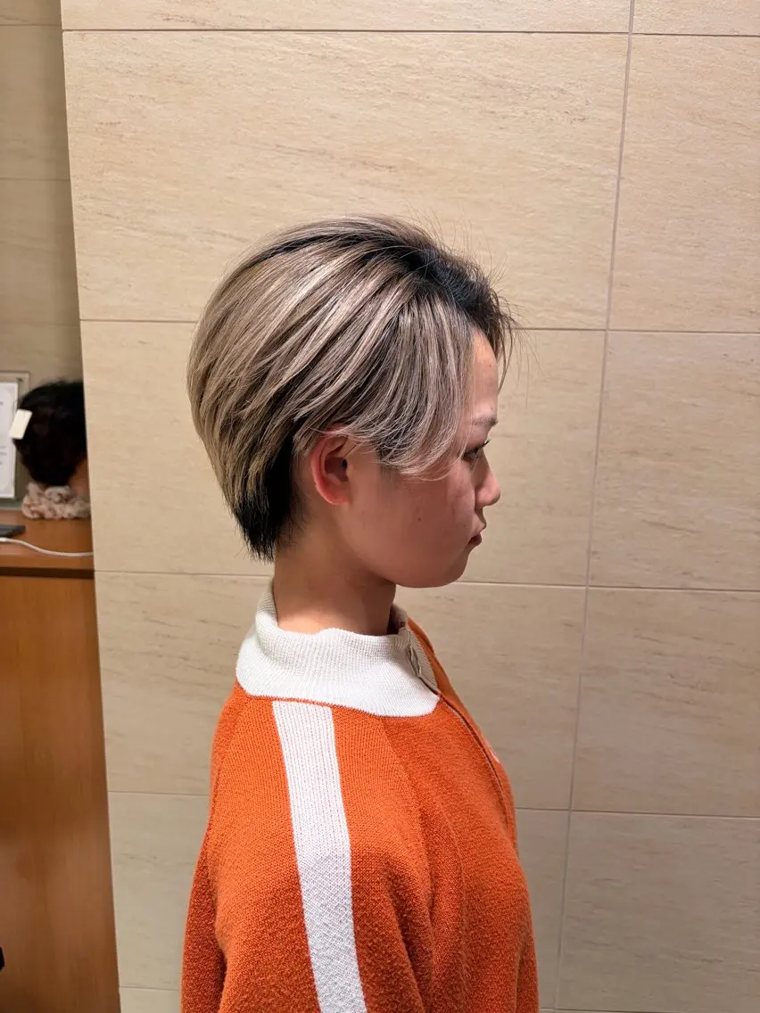 ショート 森 花里奈のヘアスタイル