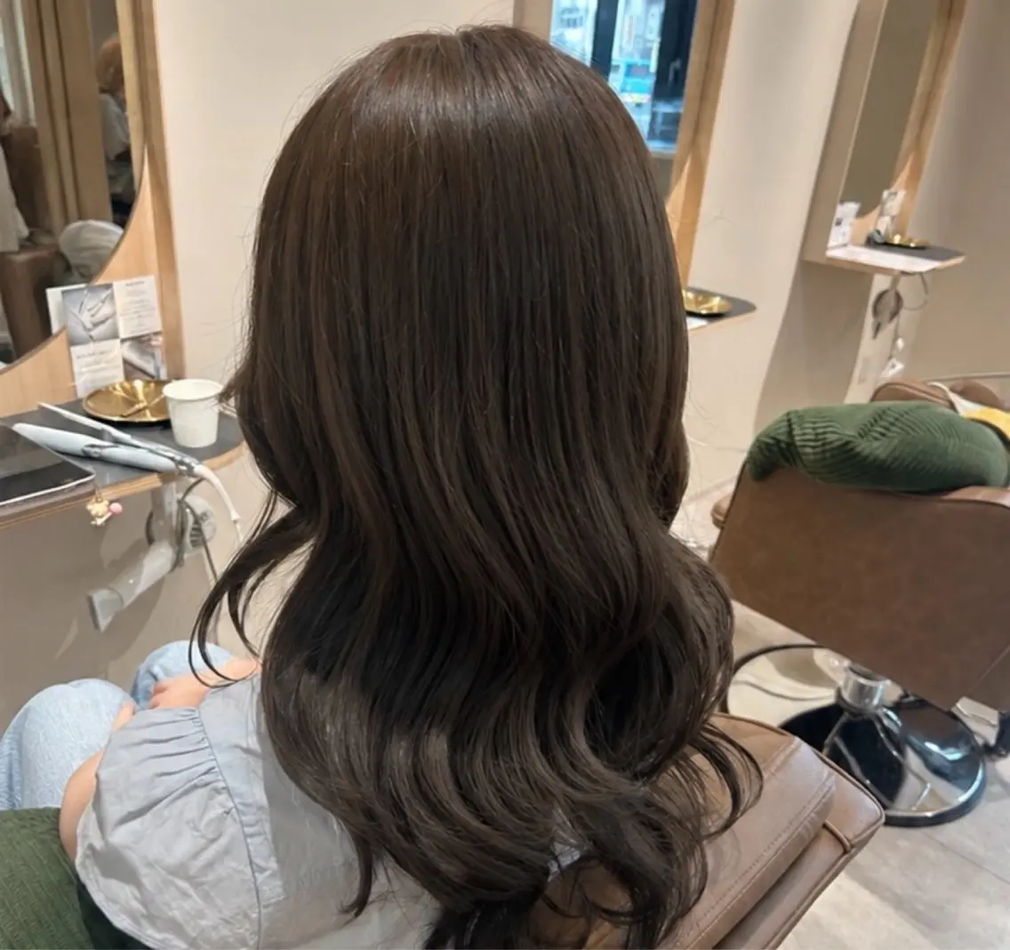 カラー ヘアカラー LORE / CHIHARU‪のヘアスタイル