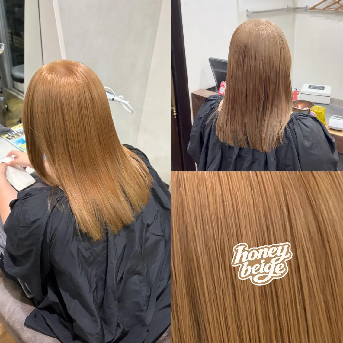 ミディアム カラー ベージュカラー ヘアカラー 戸田大介 /ブリーチカラーのヘアスタイル