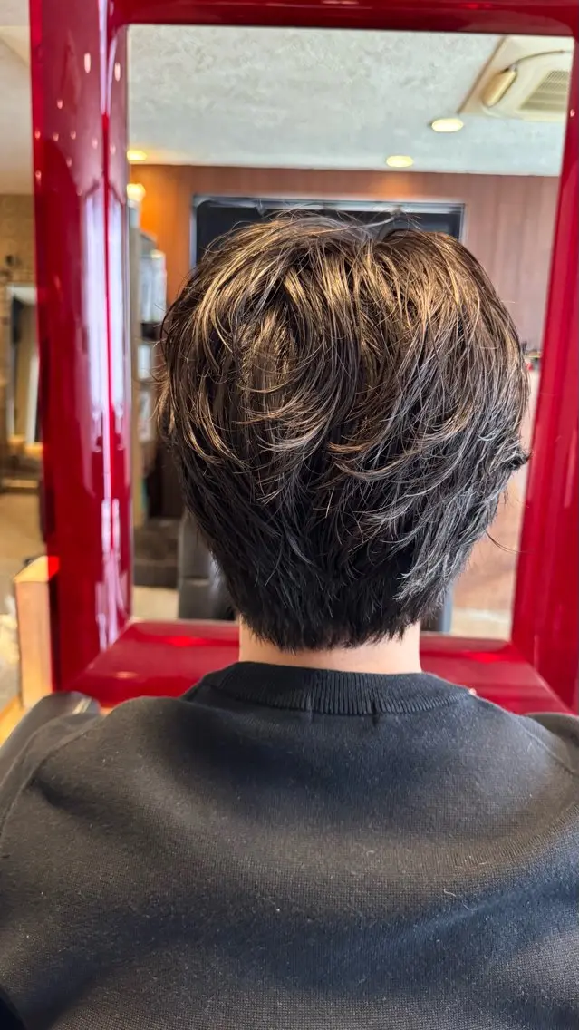 ショート メンズ 水相 智貴のヘアスタイル