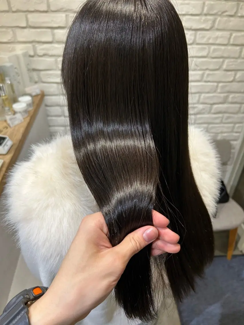ロング ヘアカラー トリートメント ︎☀️はるき︎︎☁️ ショートモデル募集のヘアスタイル