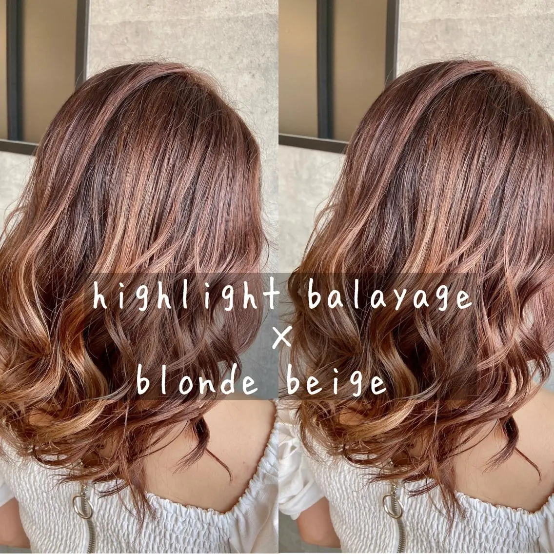 ミディアム カラー ヘアアレンジ ベージュカラー ブリーチ ブロンド ブロンドベージュ ヘアカラー ✨髪質改善/透明感✨ 西野　陽のヘアスタイル