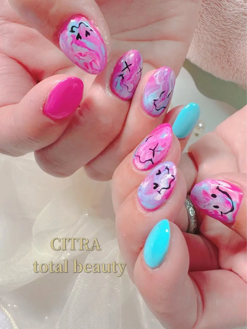 ネイル シンプルネイル ハンドネイル CITRAtotal beautyのネイルデザイン