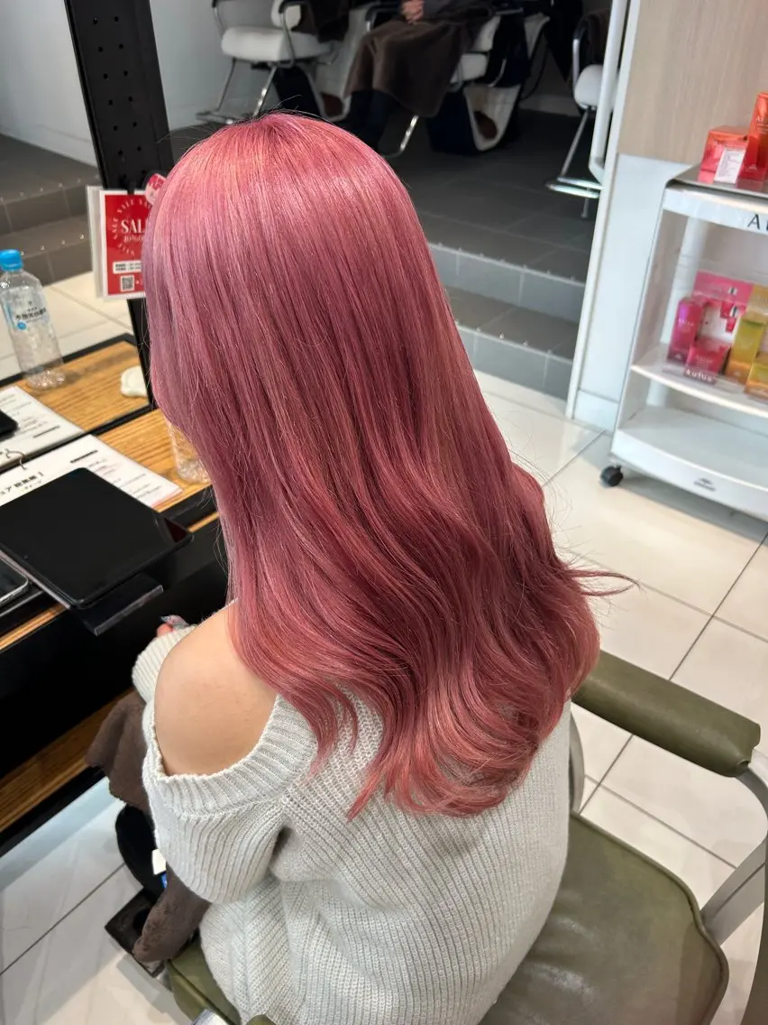 4.5月限定価格!!【徹底ケア!Rioイチオシメニュー】カット+ダブルカラー+aujuaトリートメントの写真