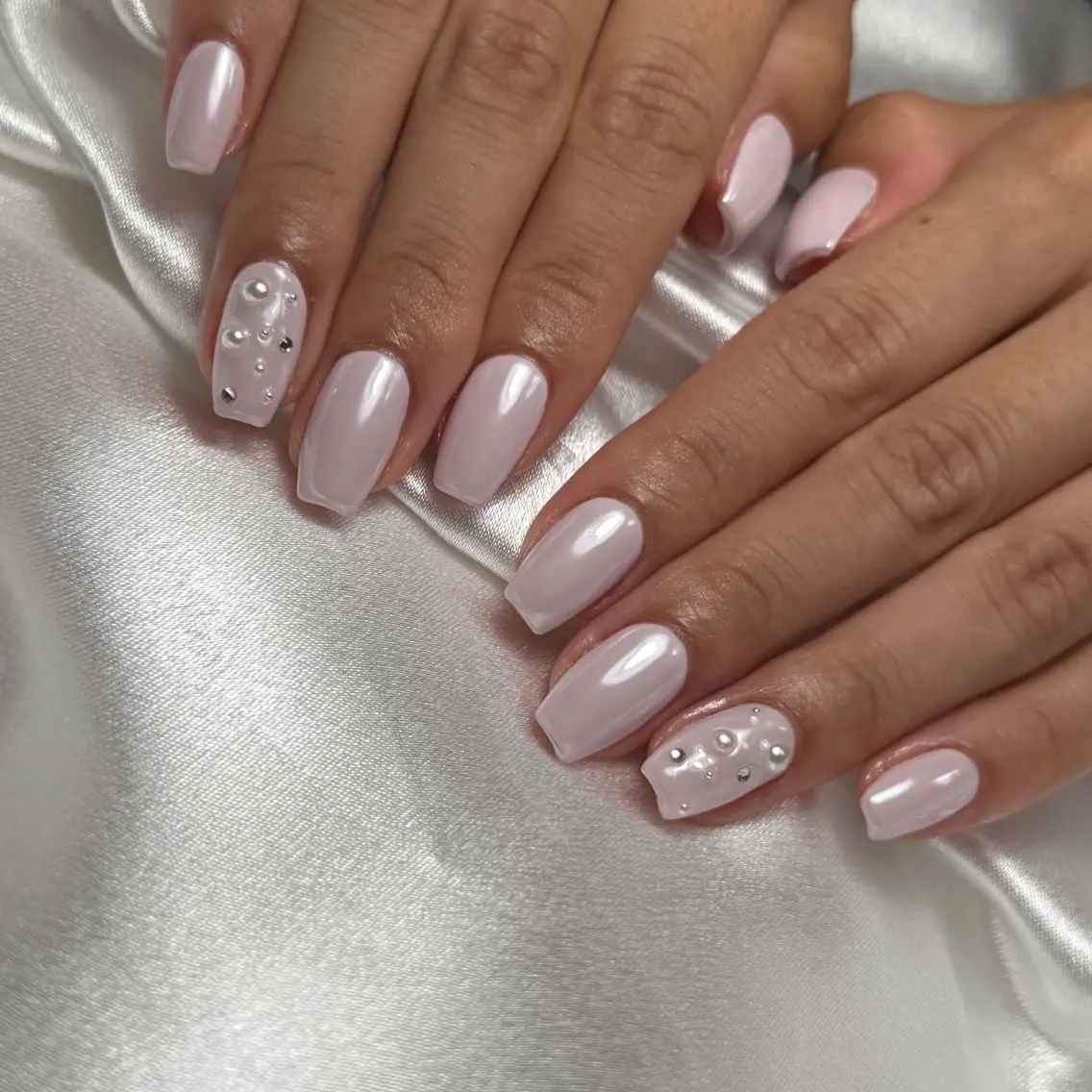 ネイル ミラーネイル ハンドネイル nail by naduのネイルデザイン