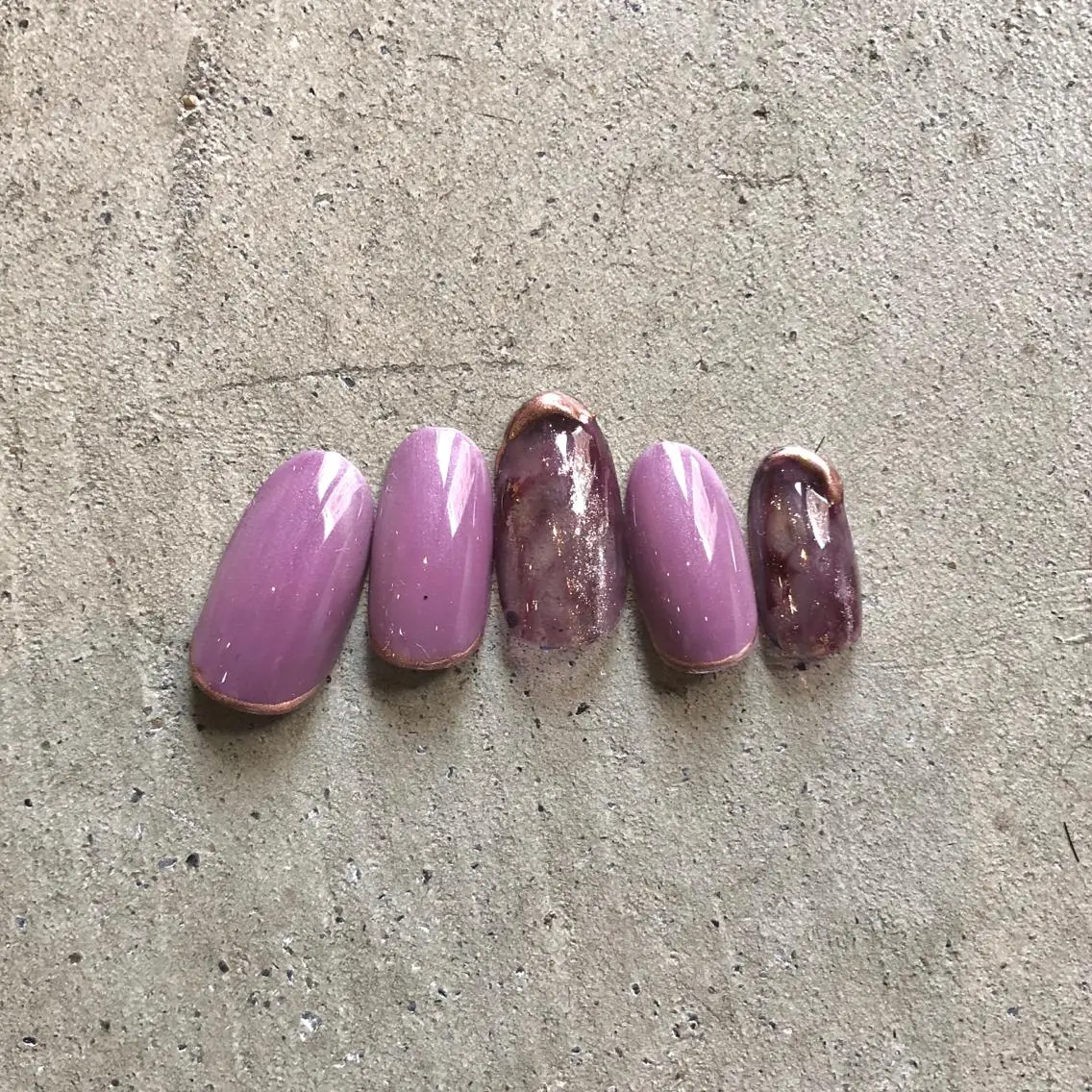 ネイル ニュアンスネイル TRAM-nail moriizumiのネイルデザイン