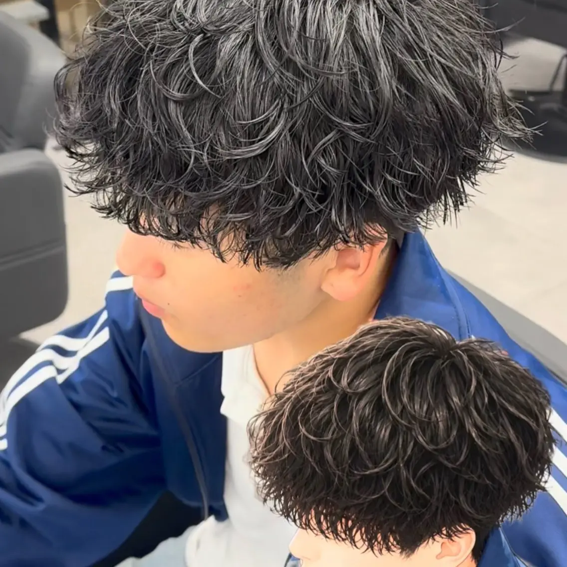 パーマ メンズ カット パーマ 【札幌メンズ特化】 つばさ🔥のヘアスタイル