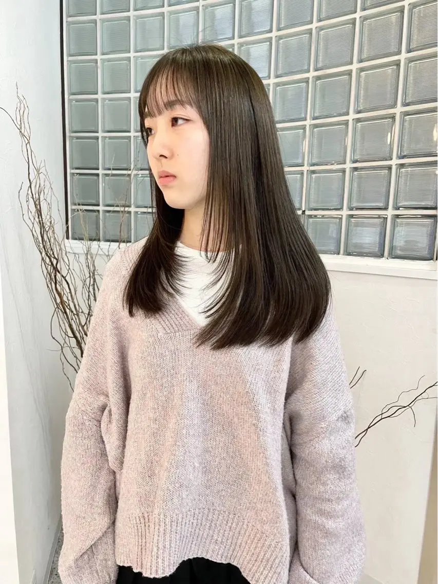 カット+髪質改善トリートメント🫧の写真