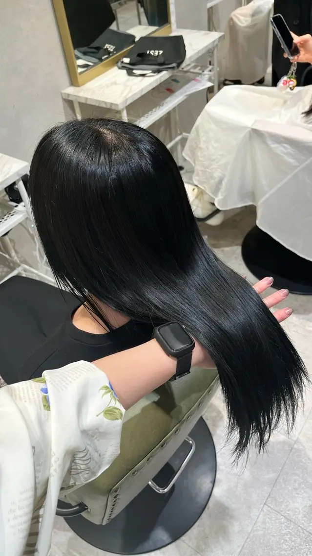 ロング カラー ヘアカラー/髪質改善 /新宿/AiNAのヘアスタイル