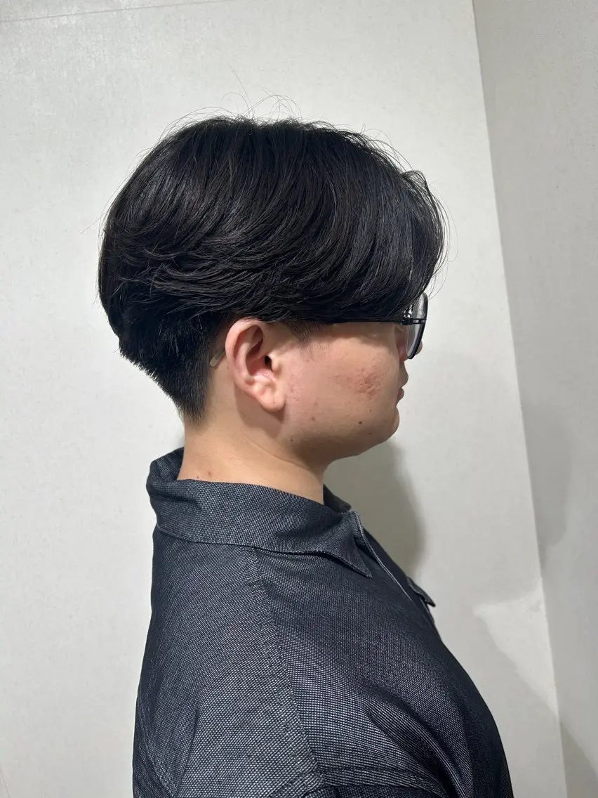 メンズ メンズパーマ 学生（メンズ向け） カット パーマ 野村 拓海のヘアスタイル