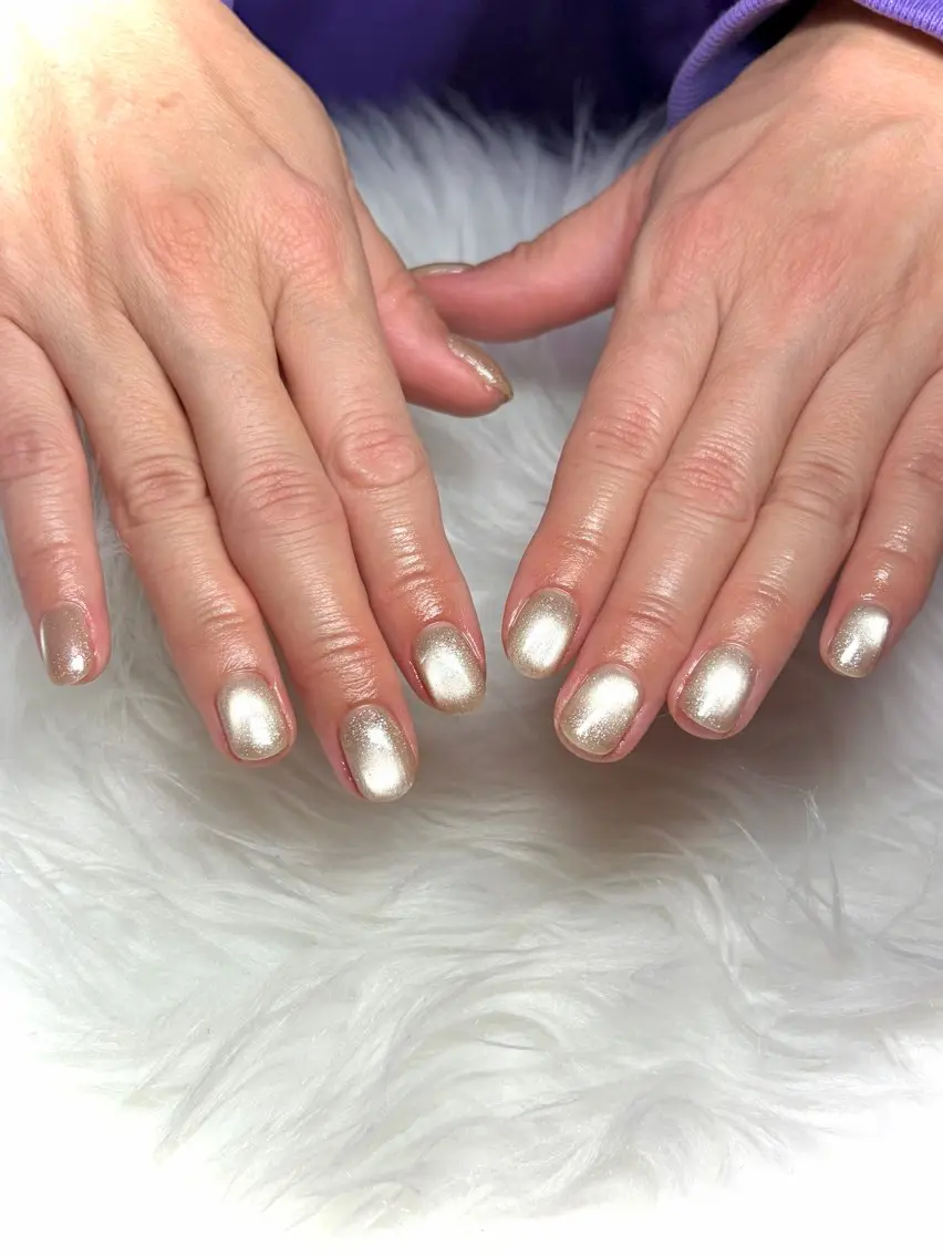 ネイル マグネットネイル マグネットワンカラー ワンカラーネイル 冬ネイル Nail room Aのネイルデザイン