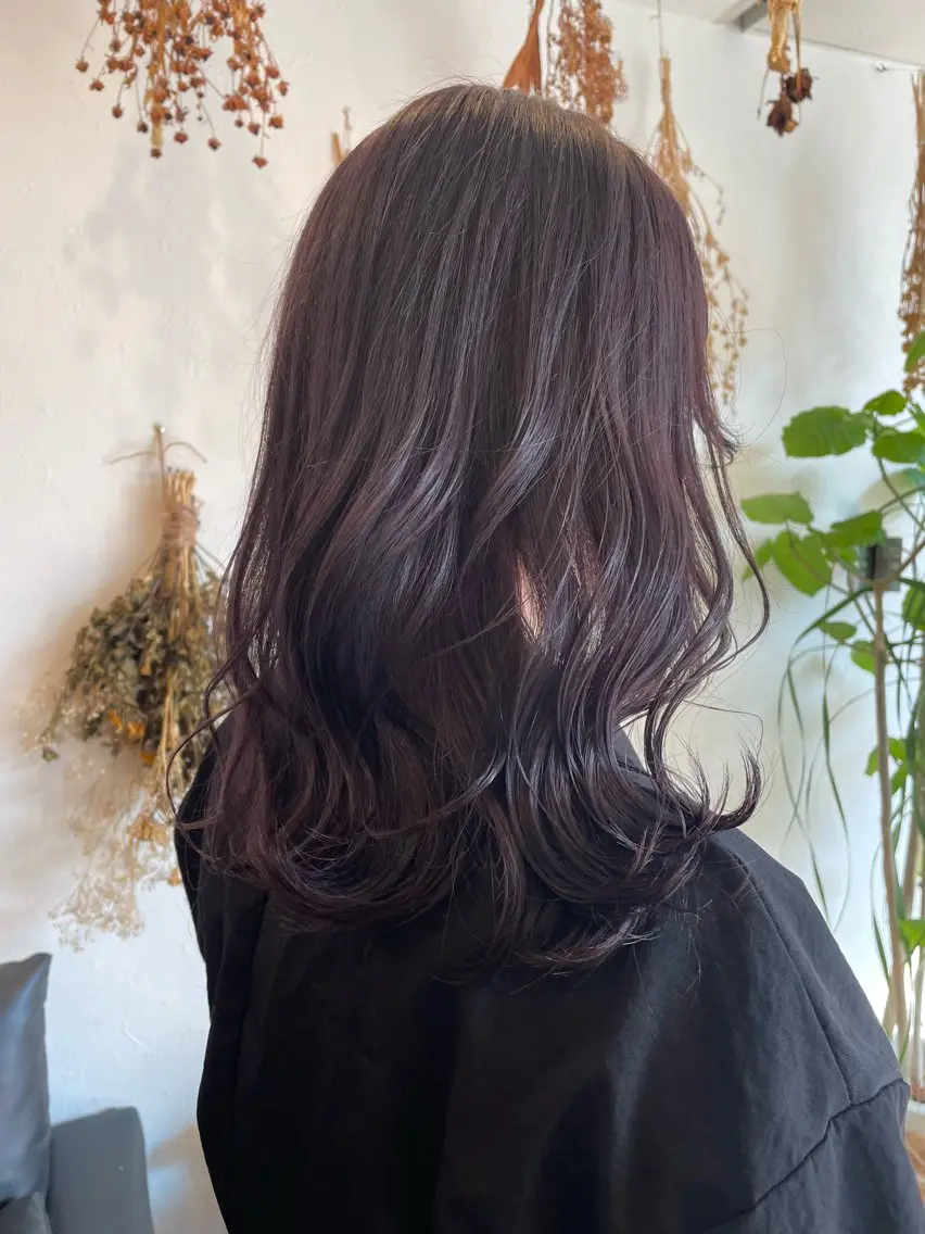 ミディアム カラー グレージュ ラベンダーカラー ラベンダーグレージュ ラベンダーグレー ヘアカラー m ā l o.🌷 サカモトマイコのヘアスタイル