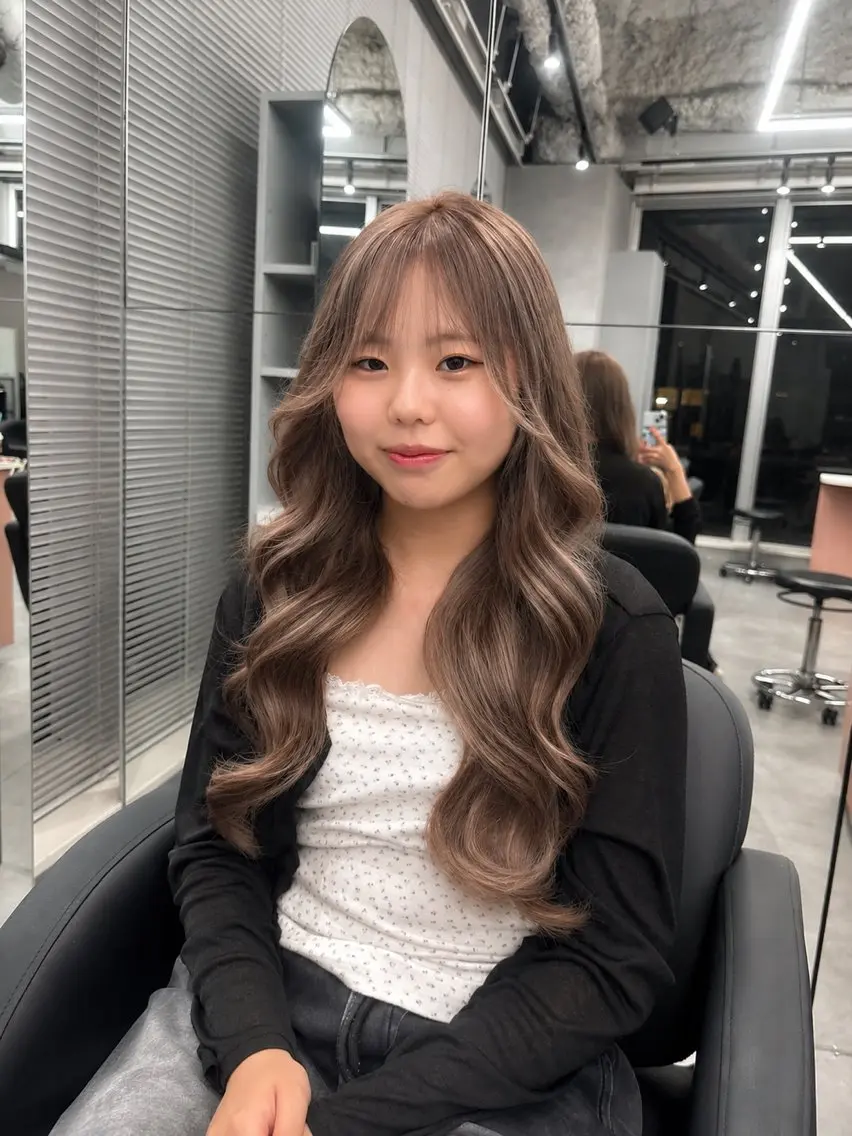 ロング カラー THE ECT 🌸濱吉優希🌸のヘアスタイル