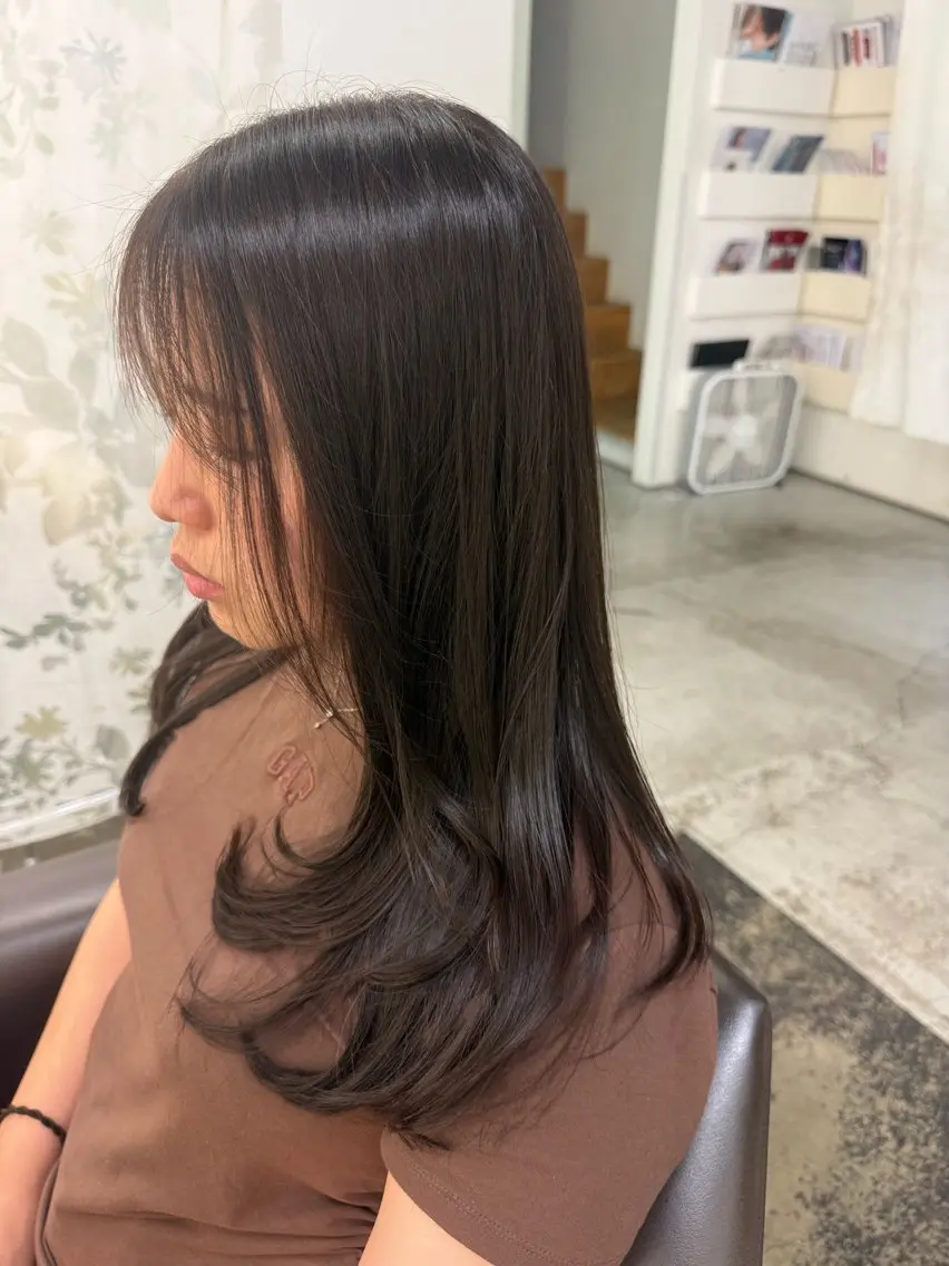 ロング カラー カット 木村 太偉至のヘアスタイル