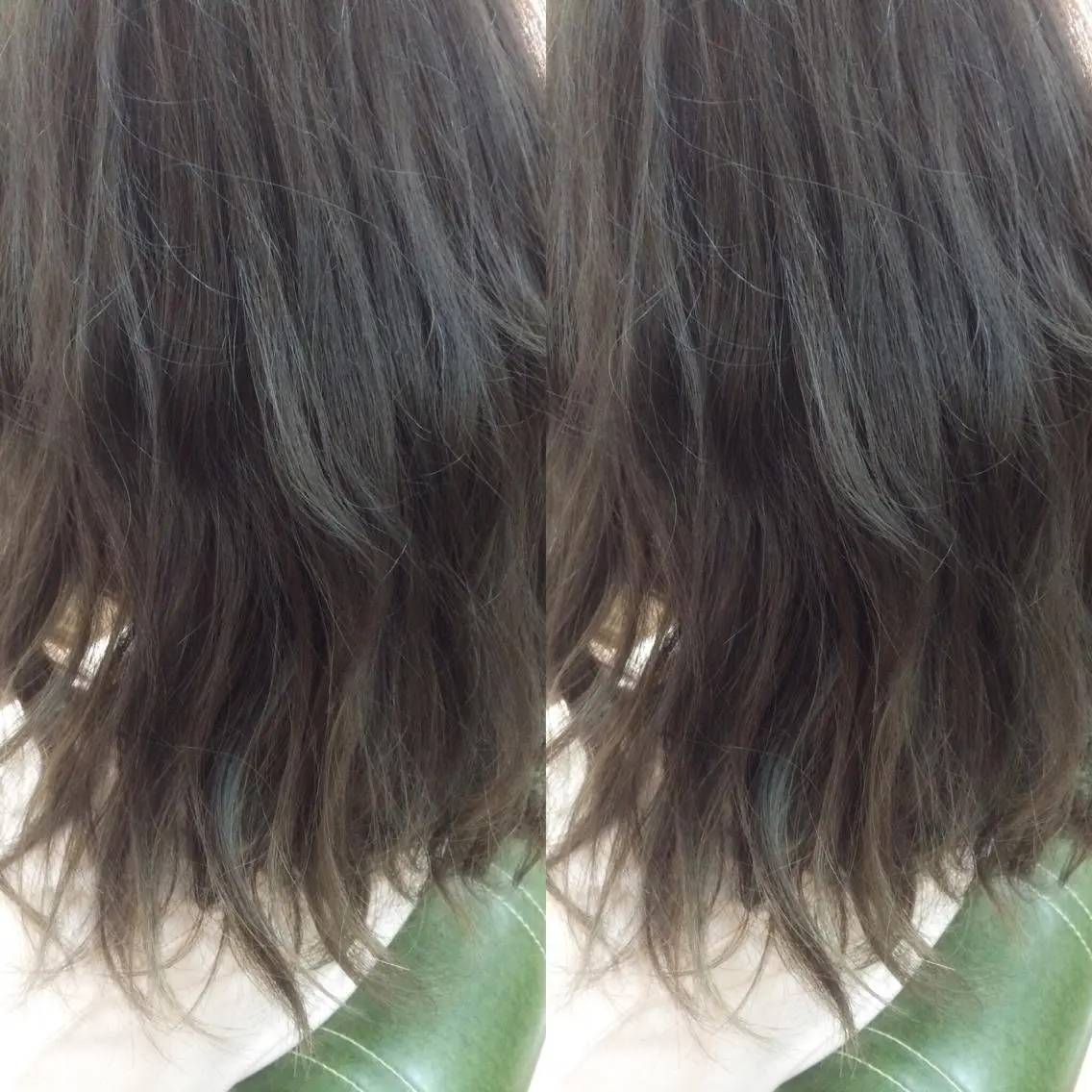 ミディアム セミロング カラー ベージュカラー たまプラーザ駅 YAMATOのヘアスタイル