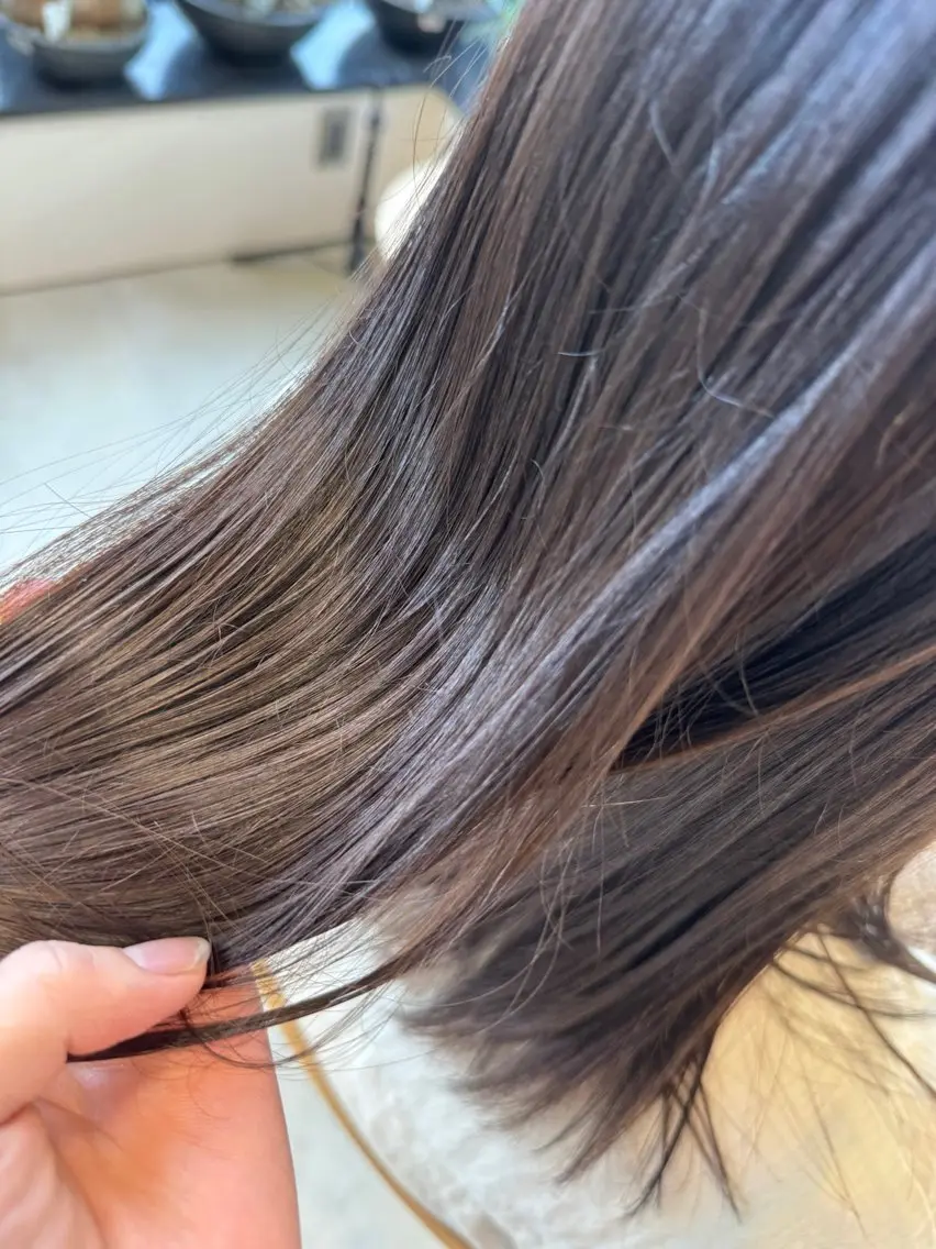 カラー ベージュカラー SiLO_ IBUKIのヘアスタイル