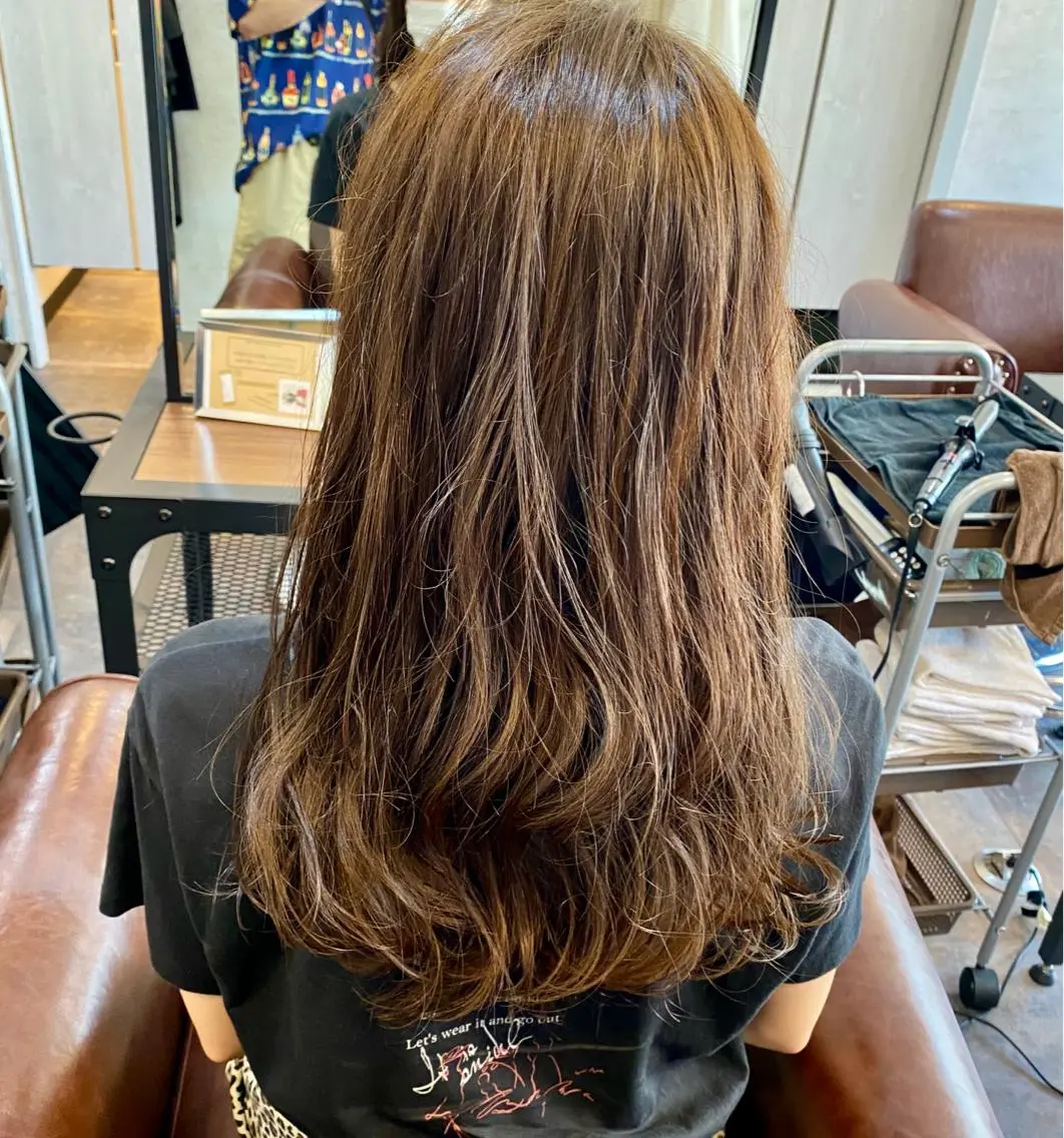 平日限定⭐️カット+コスメパーマ+オーガニックトリートメントの写真