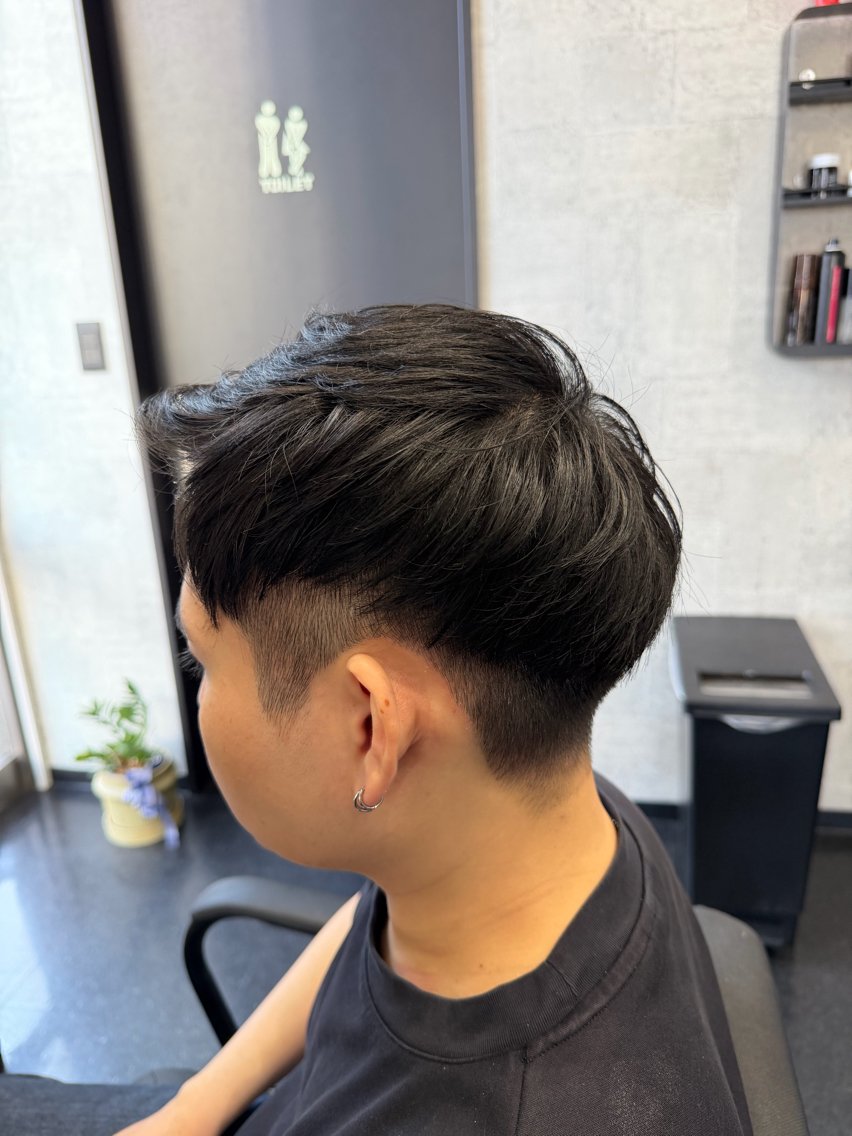 ショート メンズ カット 清水 悠羽のヘアスタイル