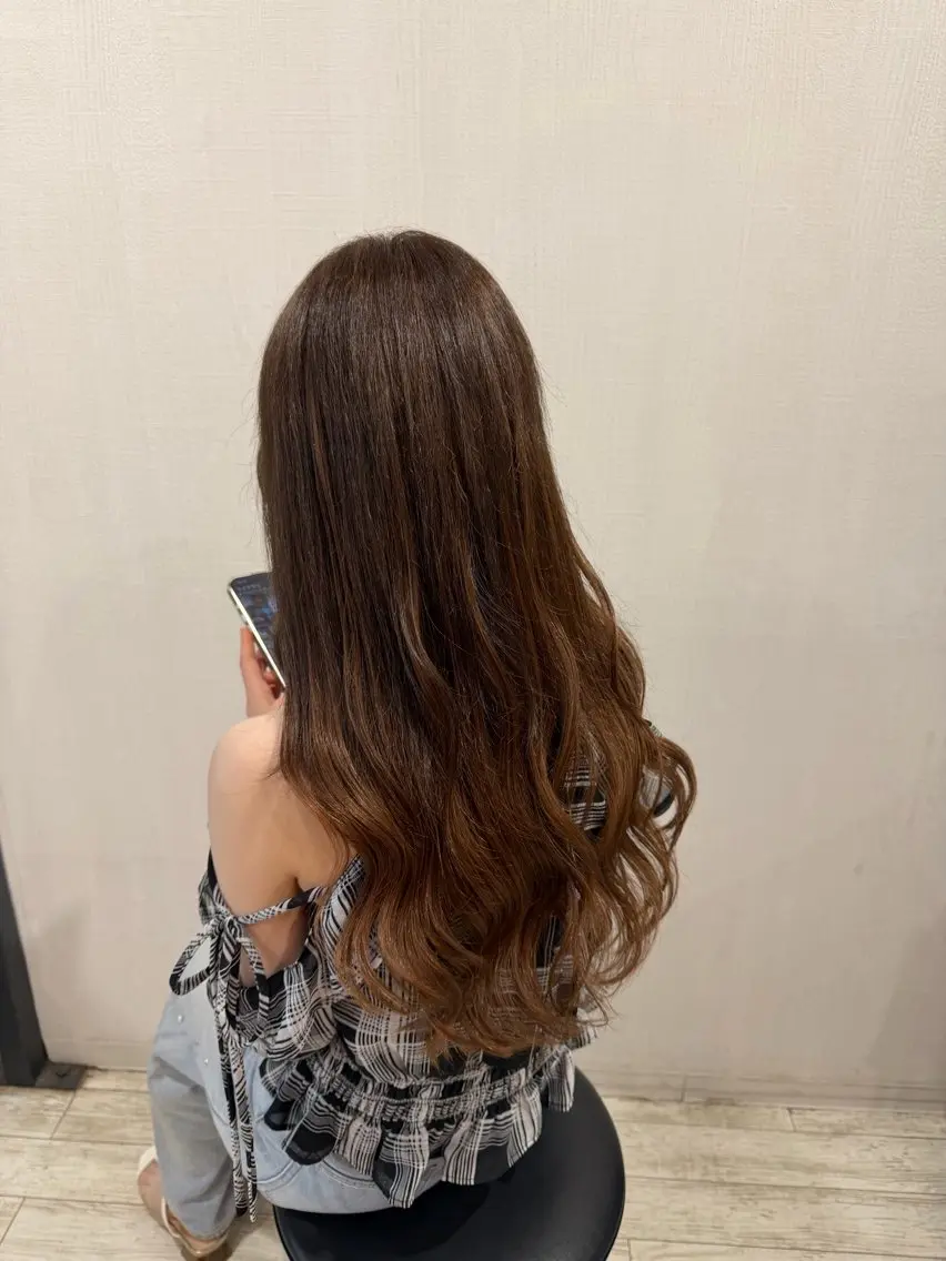 ロング ayumi / 郡山/暖色カラーのヘアスタイル