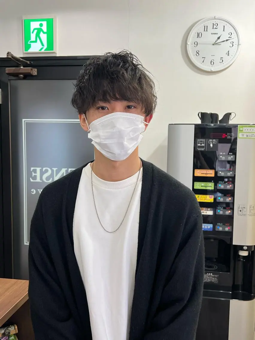 メンズパーマ(特殊パーマNG)の写真