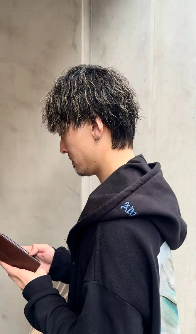 ショート カラー メンズ カット ヘアカラー 髪質改善/メンズヘア 上野 聖斗🌱‬‪のヘアスタイル