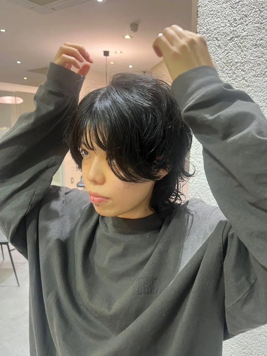 ショート パーマ 本田 茜のヘアスタイル