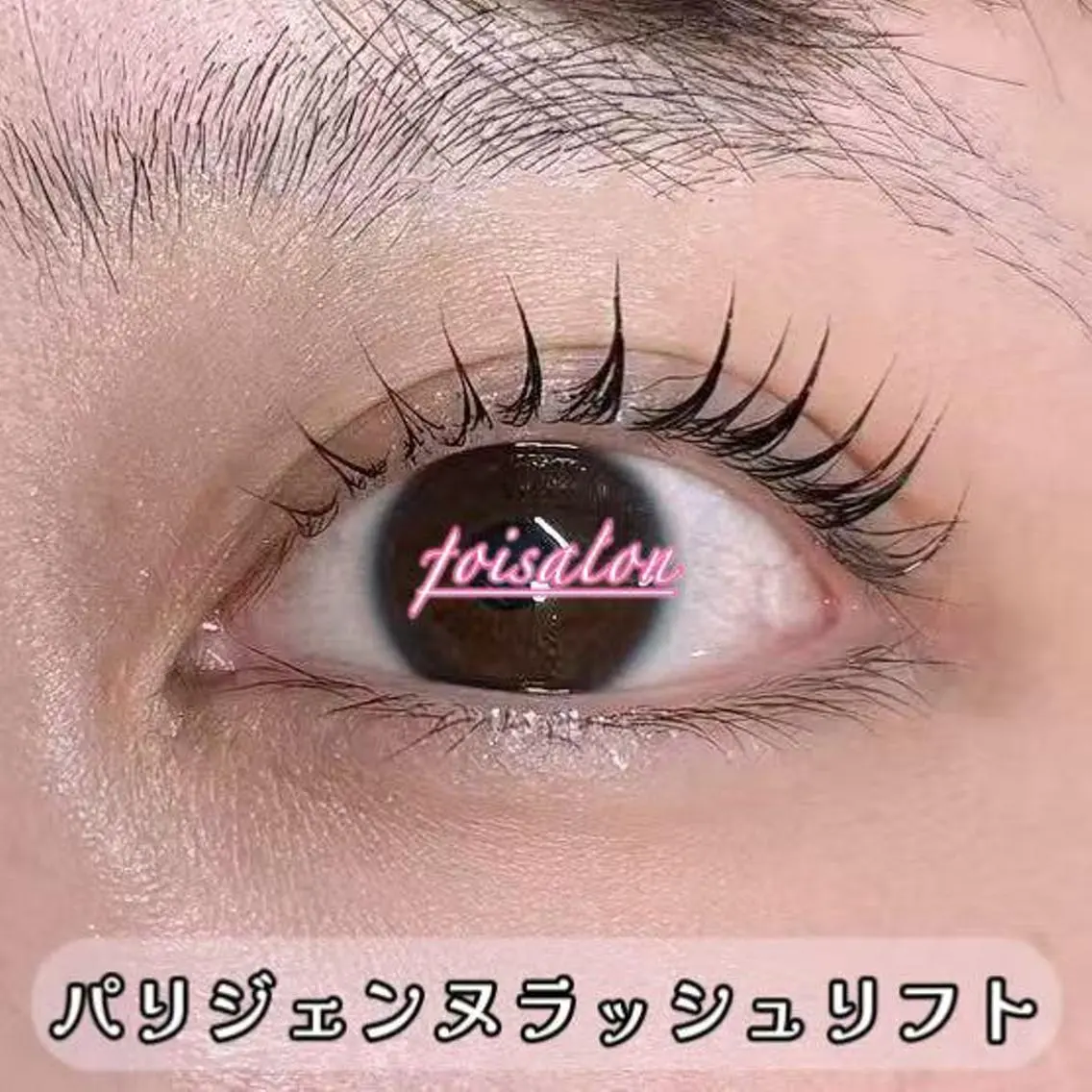 マツエク・マツパ パリジェンヌラッシュリフト マツパ foisalon 大久保店のマツエク・マツパデザイン