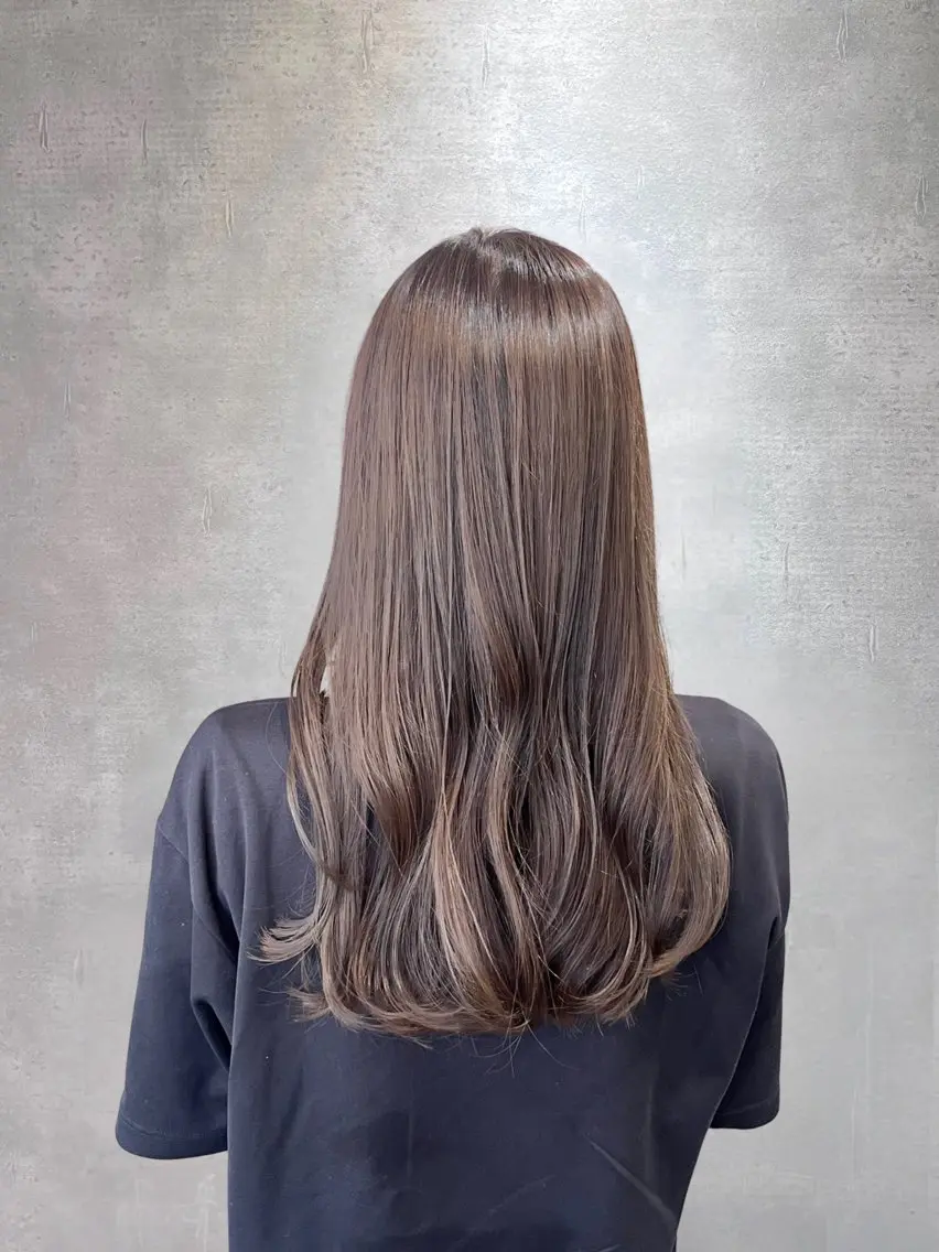 セミロング カット ヘアカラー 🩵REGALO🤍 KAORI🩵水戸のヘアスタイル