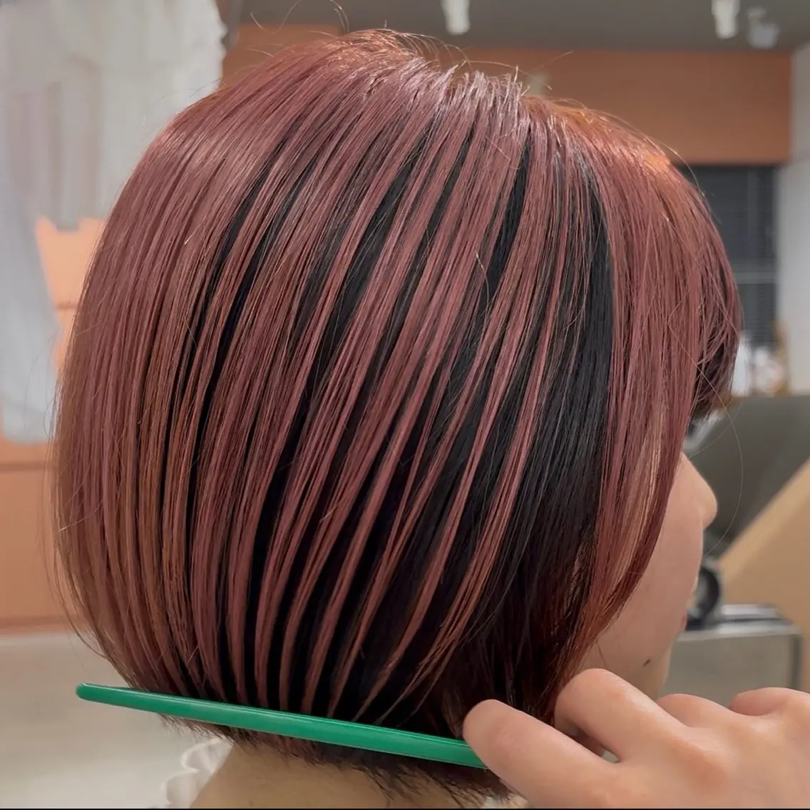ショート カラー デザインカラー 【メンズ特化】 イマダナツミのヘアスタイル