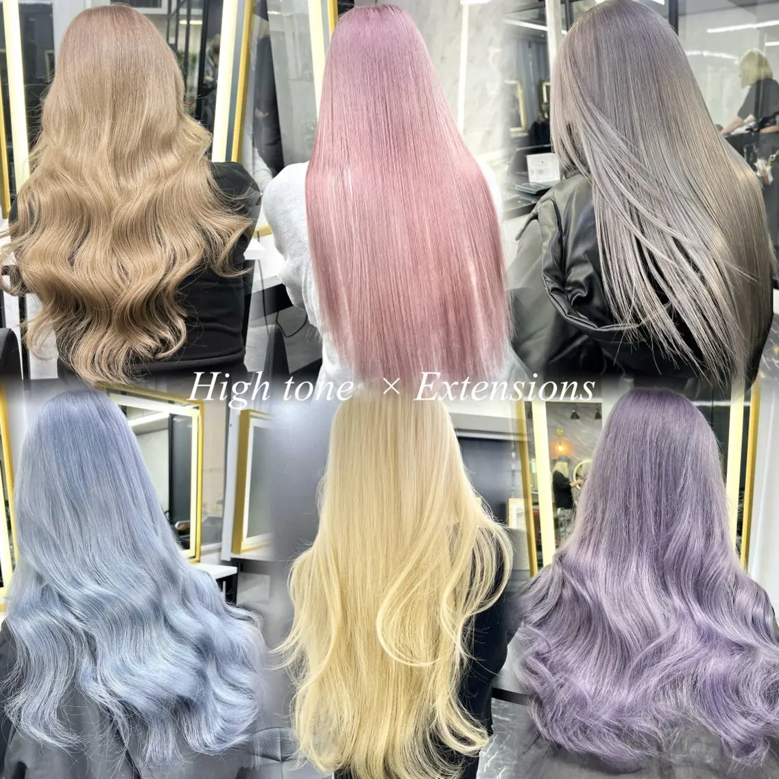 🌈💜トリプルカラー『ブリーチ+ブリーチ+カラー』+ TR🌈💙の写真