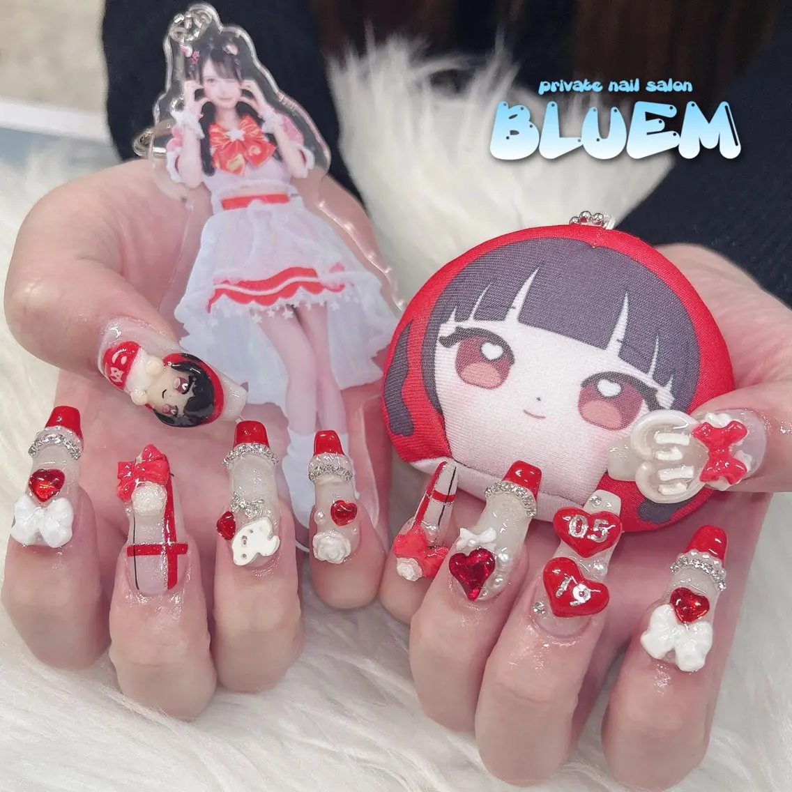 ネイル ハンドネイル BLUEM なな🐶のネイルデザイン