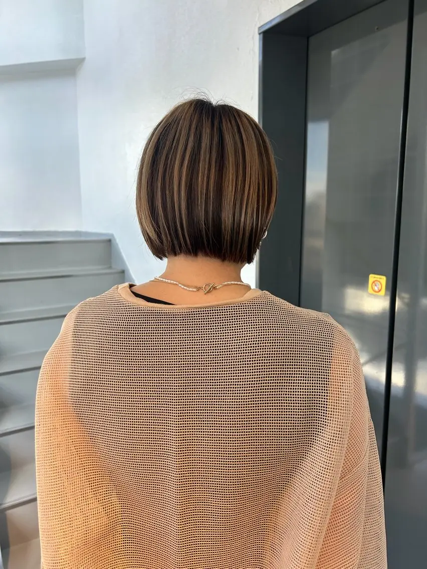 カラー ヘアカラー 井上 七海のヘアスタイル