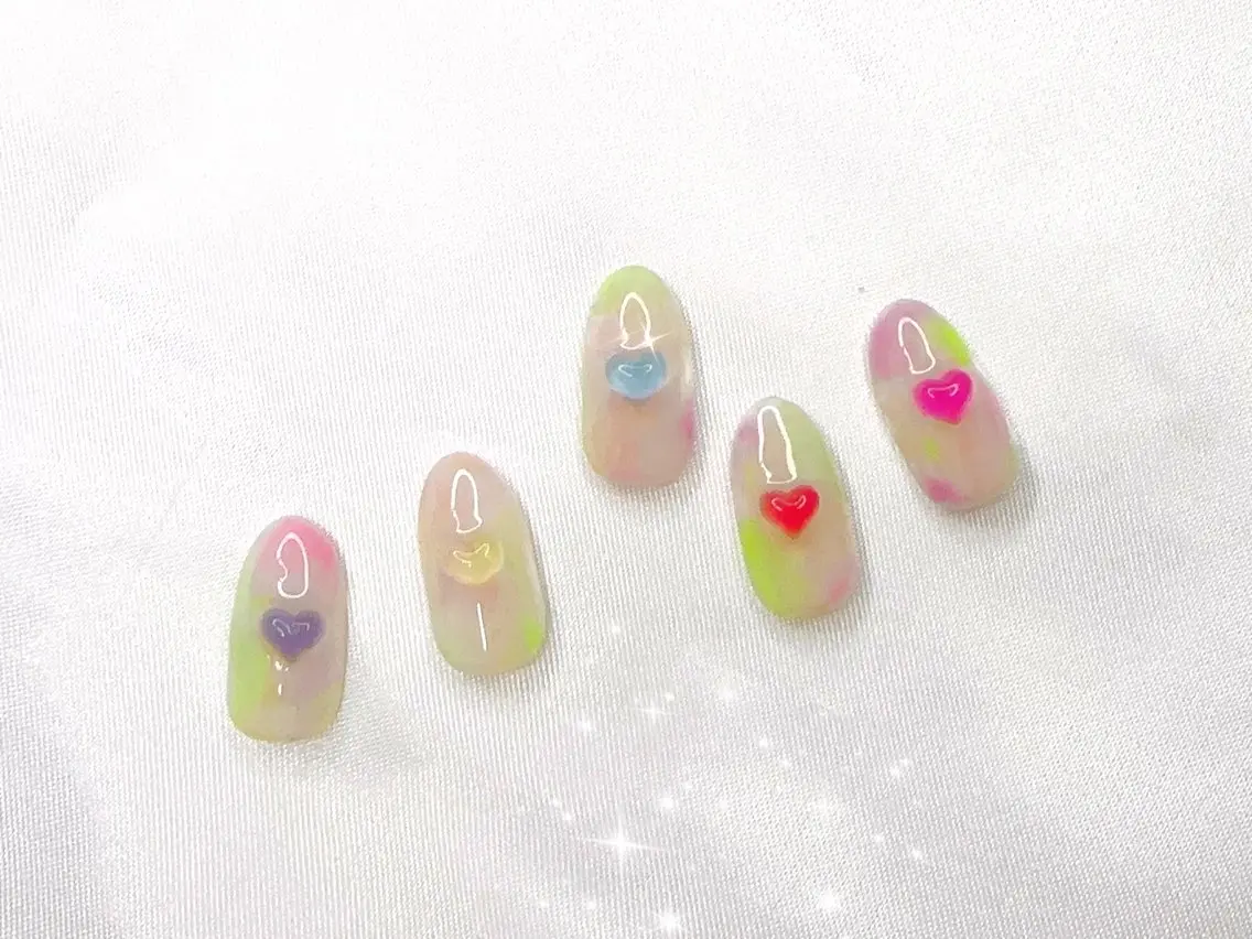 ネイル Cherie PINKのネイルデザイン