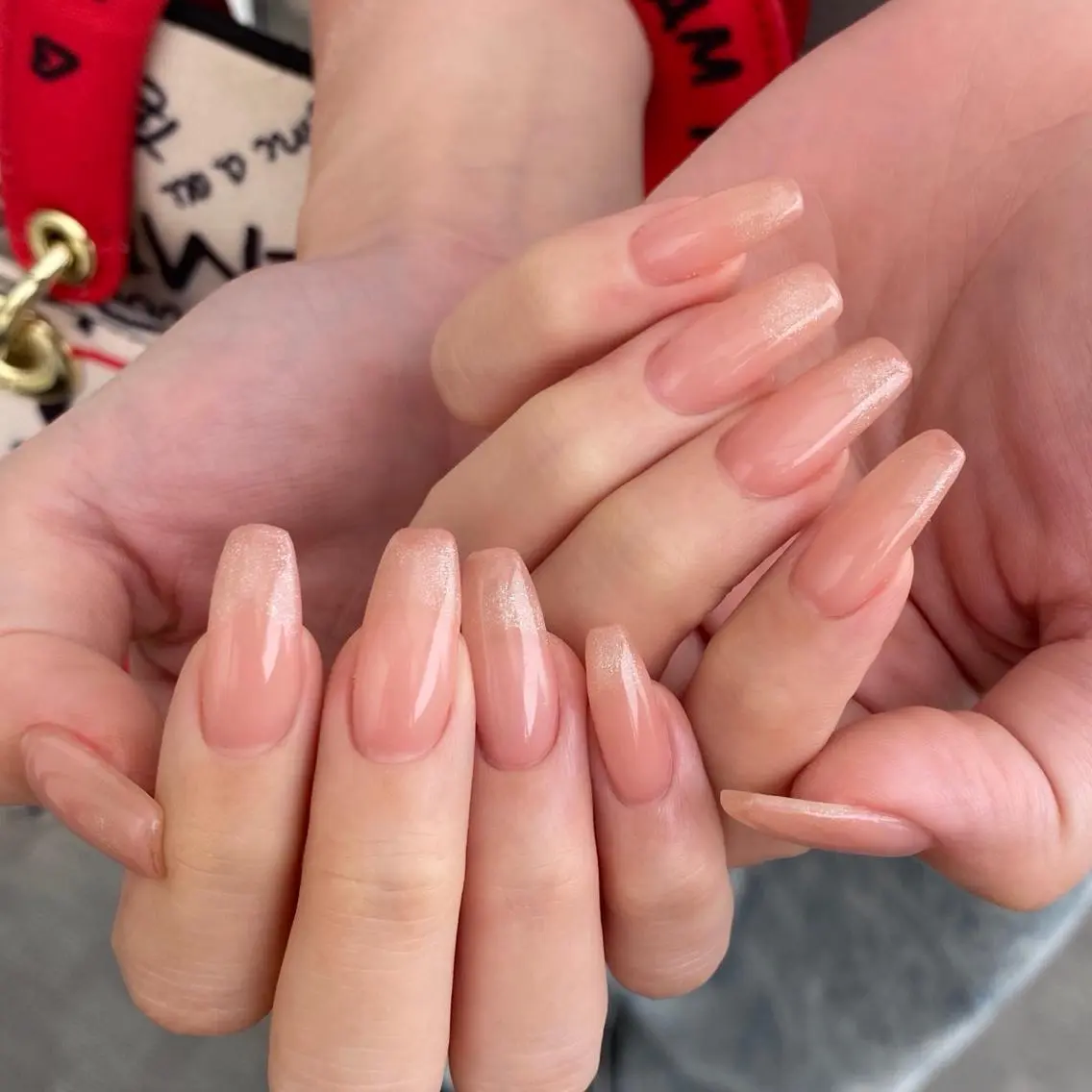 ネイル フレンチネイル マグネットネイル マグネットフレンチ ワンカラーネイル nail salon アトリエBONOのネイルデザイン